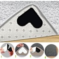 Miniatyrbillede 4 af 5: 8 * 8 * 0,2 cm hjerteformet sæt med 12 dobbeltsidede skridsikre puder,