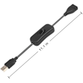 Pikkukuva 4 / 5: USB-kaapeli ON/OFF-kytkimellä Jatkokaapeli USB-lamppu USB fa