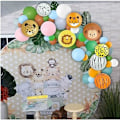 Miniatyrbillede 4 af 5: Jungle Wildlife Balloner - 10 12 tommer latex dyreballoner til j