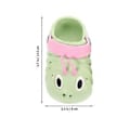 Miniatyrbild 4 av 4: 1 Par Caterpillar Strand Halkfria Skor Tecknad Sommarsandaler Cool Toffel för Pojkar Flickor (Grön Storlek 24 Längd 14.5cm)