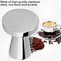 Miniatyrbilde 4 av 5: Kaffepresseverktøy i rustfritt stål med flat bunn, 40 mm, for bønner