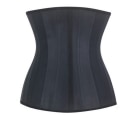 Miniatyrbillede 2 af 5: Kvinders Underbust Latex Sport Girdle Taljetræner Korsetter Timeglas
