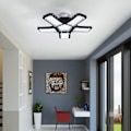 Miniatyrbilde 2 av 2: 5+1 LED Garasjelys, 80W Justerbar 5-Panel Deformerbar Verkstedslys