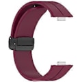 Miniatyrbillede 3 af 5: Til Huawei Watch Fit 3 Silikone Urrem med Magnetisk Foldespænde Style F