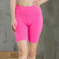 Miniatyrbillede 3 af 5: Hurtigtørrende Yoga Biker Shorts til Kvinder - Slim Fit til Træning (sommer).M.Pink White M