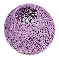 Miniatyrbillede 1 af 4: Papir Rattan Kugle Loftlampe Dæksel Lampeskærm Hjem Loftlampeskærm