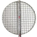 Miniatyrbilde 5 av 5: Rustfritt Stål Gryteholder Grillrist Mesh Pads Bærbar Utendørs Vedstativ Campingovn Tilbehør 19cm 19cm