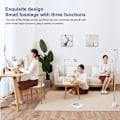 Miniatyrbillede 3 af 5: Udvidbar, foldbar og 360° roterbar selfie-stick med multi-f