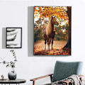 Miniatyrbild 4 av 5: 5D Diamantmålningssats 30x40cm DIY Färgglad Häst Diamantkonst Ki