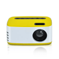 Miniatyrbilde 1 av 5: Gul, bærbar HD LCD-projektor Mini mobiltelefon Synkroniseringsskjerm M