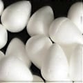 Miniatyrbillede 3 af 5: 100x Vanddråbe Modellering Polystyren Skum Ornament DIY Håndværk 19mm 46mm 100pcs