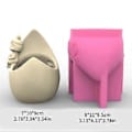 Miniatyrbillede 3 af 5: Penholder Blomsterpotter Silikoneform Månepige Epoxy Resin Form DIY Dekorationsværktøj Gips Håndværk Gipsfremstillingsforsyning