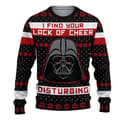 Juletrøje Pullover til mænd, 3D digital print Crew Neck sweater top, Efterår/Vinter beklædning - EL1834 - Størrelse S S