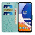 Pikkukuva 2 / 5: Samsung Galaxy S24 FE -puhelinkotelo PU-nahkaa, lompakkokansi ja hihna Style I