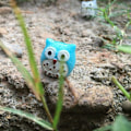 Miniatyrbillede 3 af 5: Miniature Havefiguriner i Harpiks til Havedekorationer