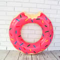 Badring, 1 Styck PVC Uppblåsbar Ring, Munkformad Flytring