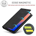 Miniatyrbillede 4 af 5: LC.IMEEKE Magnetisk PU + TPU Etui til iPhone 13 Pro Black