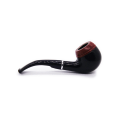 Miniatyrbilde 1 av 4: 2 Pakke Gentleman Pipe Brun, Svart, Buet Filter Pipe Bakelitt