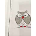 Miniatyrbilde 5 av 5: 1 stk vindusgardin BxH/60x120CM Transparent Polyester Grå Ugle