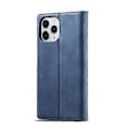 Miniatyrbillede 3 af 5: LC.IMEEKE Magnetisk PU + TPU Etui til iPhone 13 Pro Blue