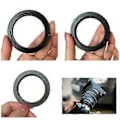 Pikkukuva 2 / 5: 49mm/52mm/58mm Kameran Objektiivin Sovittimet Metallinen Objektiivin Käänteinen Adapteri Kameran Objektiiville Kiehtovaan Lähikuvaan 52mm