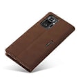 Pikkukuva 5 / 5: Xiaomi Redmi Note 10 Pro Forwenw F1 -sarjan nahkakotelo Brown