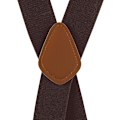 Miniatyrbilde 3 av 5: Hvite-Mote Justerbare Herre Bukseseler 120cmx3.5cm X Form wit