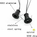 Miniatyrbillede 3 af 3: 9 stk. Sort sæt med 9 stk. Mini 12V 1W LED loftspotlights