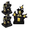 Miniatyrbilde 2 av 2: 3 stk. Halloween Akvarium Dekorasjoner Halloween Slott Figur Resin Fisketank Statue Dekor