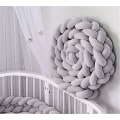 Miniatyrbillede 3 af 5: Tremmesengsramme, Baby Crib, Baby Crib Bumper, Flettet Tremmesengsramme, 4 P