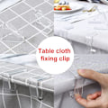 Miniatyrbild 4 av 5: 24 stycken plastduksklämmor, duksklämmor, transparenta