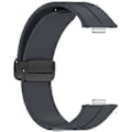 Miniatyrbillede 4 af 5: Til Huawei Watch Fit 3 Silikone Urrem med Magnetisk Foldespænde Style J