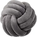 Miniatyrbilde 1 av 4: Knutepute Hjem Dekorativ Pute, Moderne Hjem Sofa Dekor Pynteputer grey