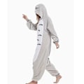 Pikkukuva 2 / 4: Yksivärinen pyjama - Halloween-aiheinen sarjakuvaeläin hupullinen nappi Yksivärinen pyjama, naisten kotiasu ja naisten pyjama.XL.