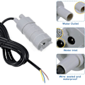 Pikkukuva 2 / 5: 2 kpl uppopumppu, 12V 840L/H uppopumppu, f