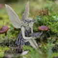 Miniatyrbillede 5 af 5: Elver Figurer Have, Miniature Fe Figur, Fe Skulptur