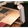Miniatyrbillede 2 af 4: USB Læselampe Genopladelig LED Læselys, 10.5*4.6*1.3cm, Sort