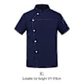 Pikkukuva 3 / 5: Kokkitakki Kokin Vaatteet Tarjoilijan Asu Ravintola Ruokapalveluun Pubiin (XL) XL