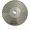 Miniatyrbild 3 av 5: 1 st diamantklinga 125 mm dubbelsidig galvaniserad sågklinga för C