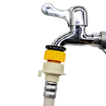 Miniatyrbillede 4 af 5: Haneunionadapter og reducer med 4/6\" slange - Hurtig og nem forbindelse