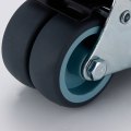 Pikkukuva 3 / 4: 4 kpl pyöriviä huonekalupyöriä ?50mm kiinnityslevyllä ja