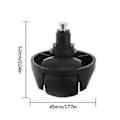 Miniatyrbilde 4 av 5: Universelt hjul, fremre guide for Dreame L10 Ultra/1T/X10/X20/X30 feierobot-tilbehør, roterende gange