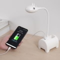 Miniatyrbillede 2 af 5: Pink LED-skrivebordslampe til børn, tre-farvet dæmpbar skrivebordslampe, Tou