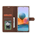 Pikkukuva 4 / 5: Xiaomi Redmi Note 10 Pro Forwenw F1 -sarjan nahkakotelo Brown
