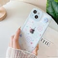 Miniatyrbillede 5 af 5: Sød Tegneserie Blomst Roterbar Sky Silikone Blød iPhone Case til Kvinder Piger--iPhone 12 Pro