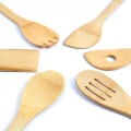 Miniatyrbild 2 av 5: 5-delade träredskap för matlagning, köksredskap för nonstick-panna, set A