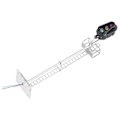 Miniatyrbilde 3 av 3: Simulerte Signaldekorasjoner Skrivebord DIY Sandbord Signal Ornament DIY Signaldekor