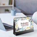 Pikkukuva 4 / 5: 2025.7-2026.12 Kuukausittainen lahjapöytäkalenteri Englanninkielinen pöytäkalenteri koriste lahja C