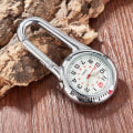 Miniatyrbillede 4 af 5: (sort) Clip-on Sports Digital Watch, Rygsæk Karabinhage Ur,