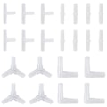 Miniatyrbillede 2 af 5: Akvarie Airline Slangeforbindelser Plast Inline Ventil, 40-Stykke